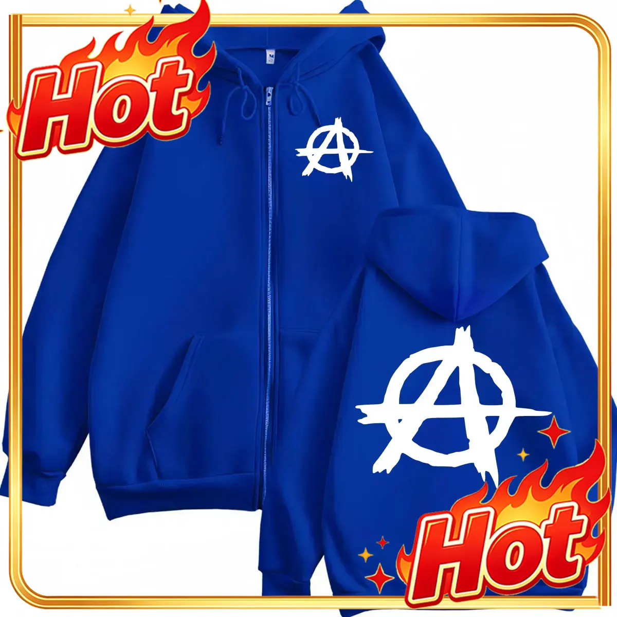 テレビシリーズ「Sons of Anarchy」のロゴが入っ - Mens Fashion Zip Up Hoodies のレビューと価格