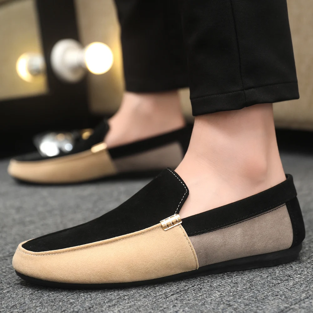 男性ローファー男性カジュアルシューズ通気性ローファースニーカ - Mens Fashion Trainers のレビューと価格
