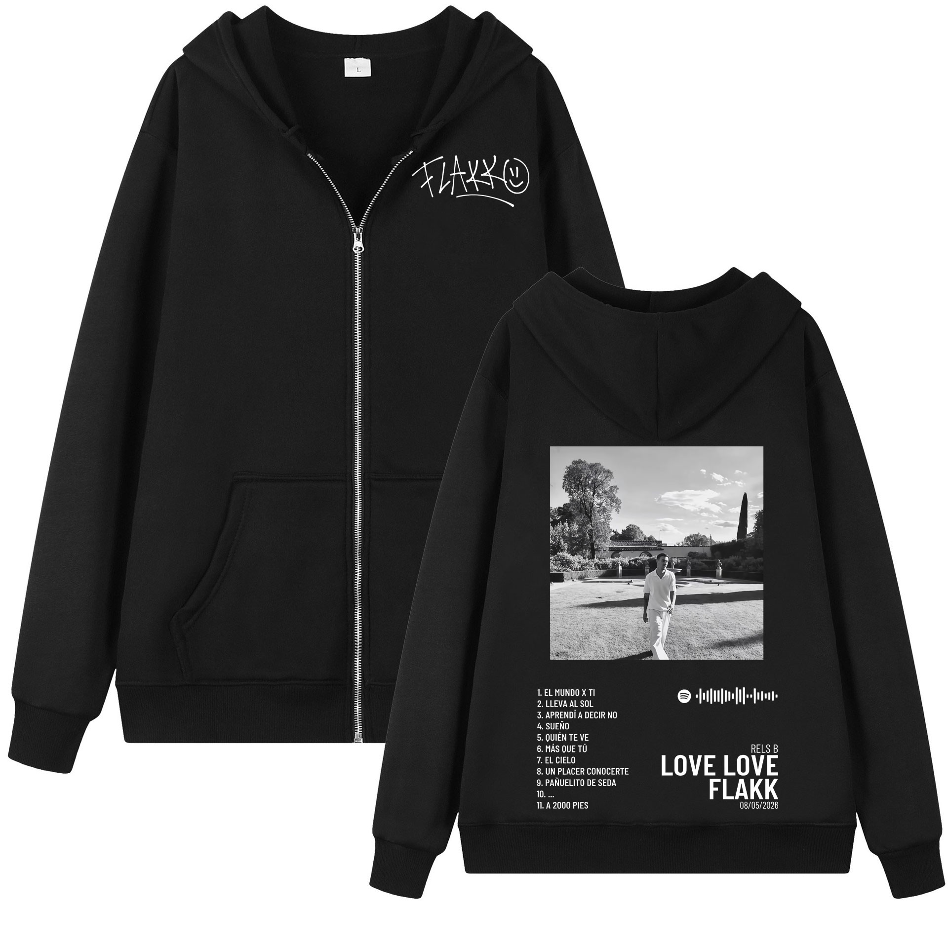 ラッパー Rels B Love Love Flakk グラ - Mens Fashion Zip Up Hoodies のレビューと価格