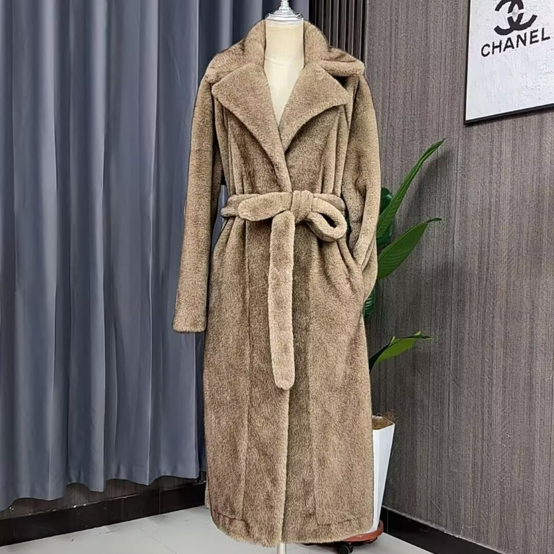 新作秋冬大きいサイズフェイクミンクコートロングフェイクファー - Men'S Fashion X のレビューと価格