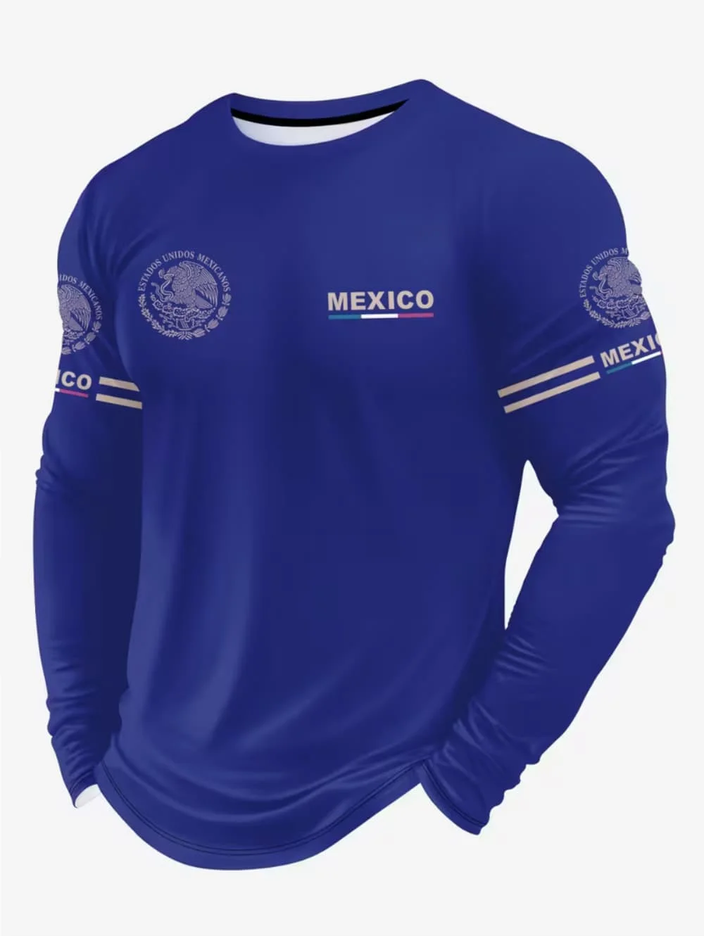 メンズメキシコイーグルプリントTシャツ、ファッショナブルで快 - Mens Fashion Clothes のレビューと価格