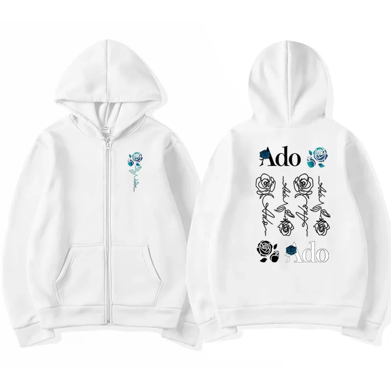 2026 Ado グラフィックプリントジッパーパーカー秋冬男 - Mens Fashion Zip Up Hoodies のレビューと価格