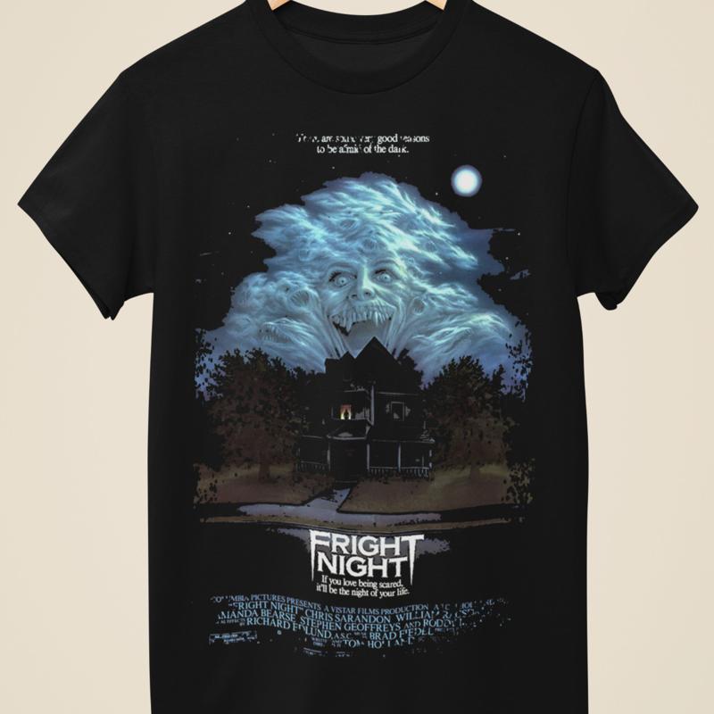 Fright Night 映画ポスターにインスパイアされたユ - Poster Men Fashion のレビューと価格