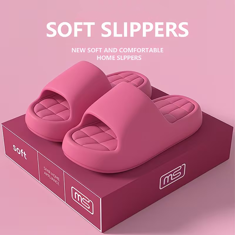 ファッション女性のスリッパ屋内厚いソフトソール滑り止め耐摩耗 - Men'S Fashion News のレビューと価格