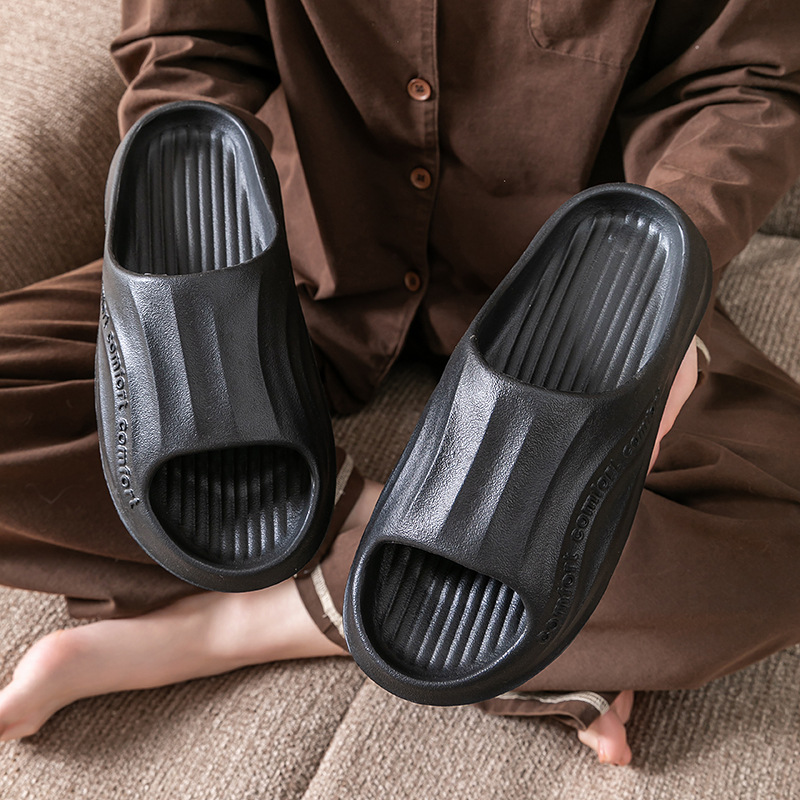 女性男性夏 EVA スリッパソフトノンスリップビーチサンダル - Men'S Fashion News のレビューと価格