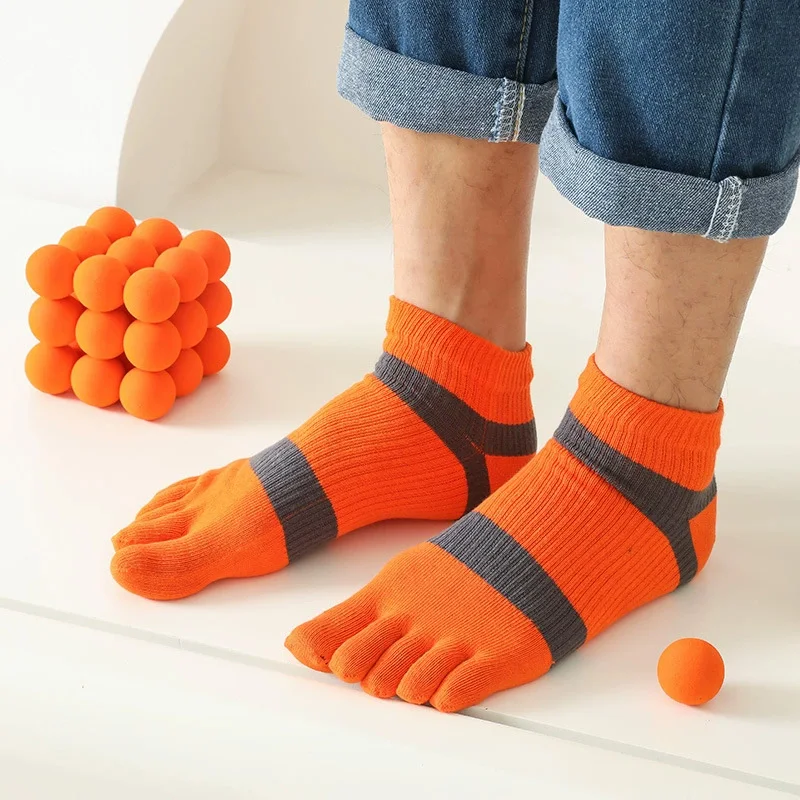 1/5 ペア メンズ 5 本指アンクルソックス フィットネス - Socks Ankle Men のレビューと価格