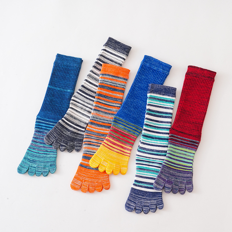 1/5ペア メンズ トゥーソックス ロング プラス ラージサ - Socks Ankle Men のレビューと価格