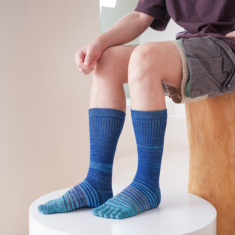 1/5ペア メンズ トゥーソックス ロング プラス ラージサ - Socks Ankle Men のレビューと価格