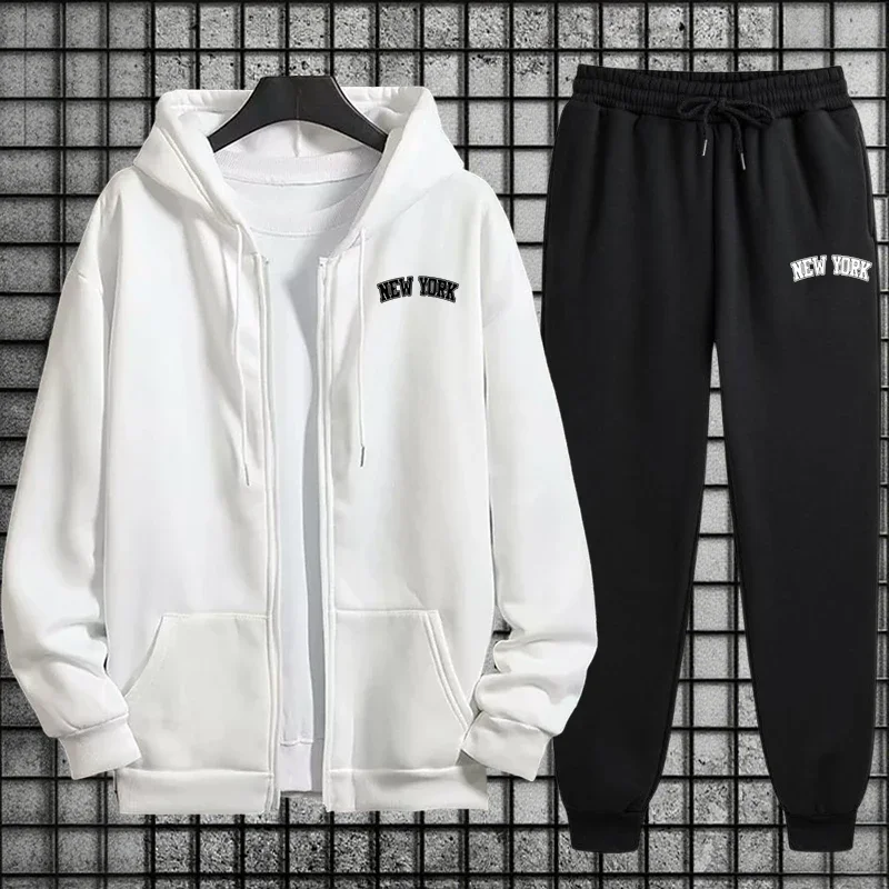 メンズトラックスーツ 上質 2026年春 カジュアル シンプ - Mens Fashion Zip Up Hoodies のレビューと価格